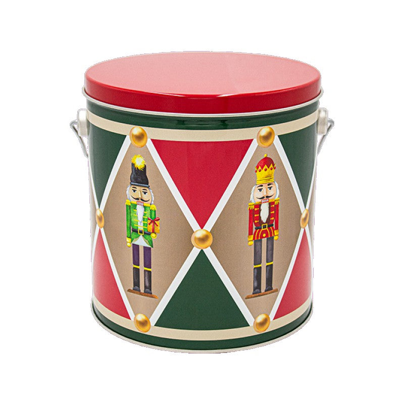 1 Gal Nutcracker Popcorn Gift Tin