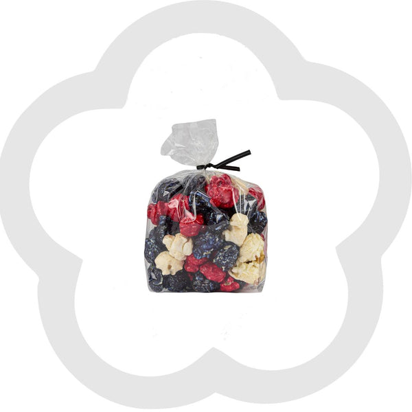 2 Cup Patriotic Mix Popcorn Snack Favor Bag - 10 Pieces