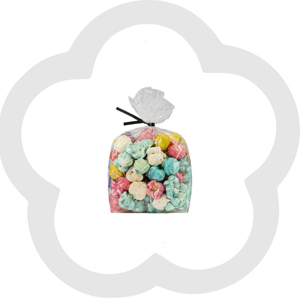 2 Cup Spring Mix Popcorn Snack Favor Bag - 10 Pieces