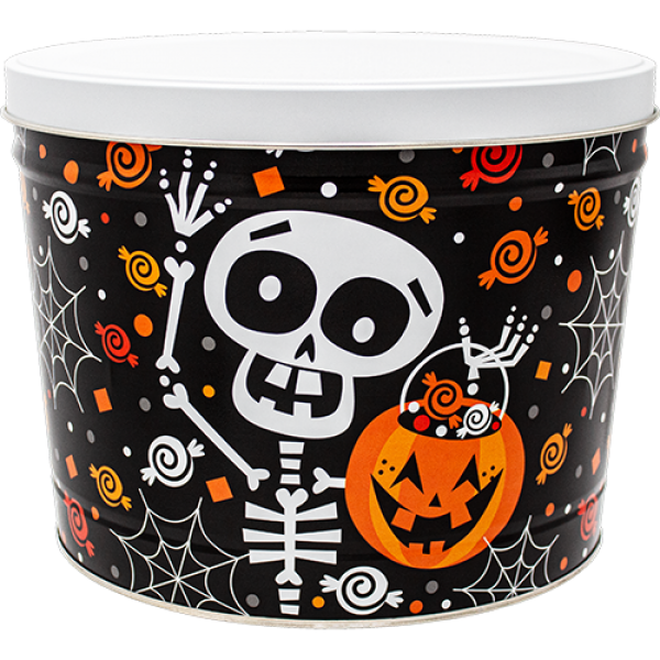 Frightful Fun Halloween Popcorn Tin