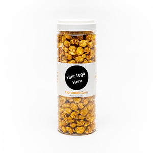 Custom Labeled Popcorn Gift Jar