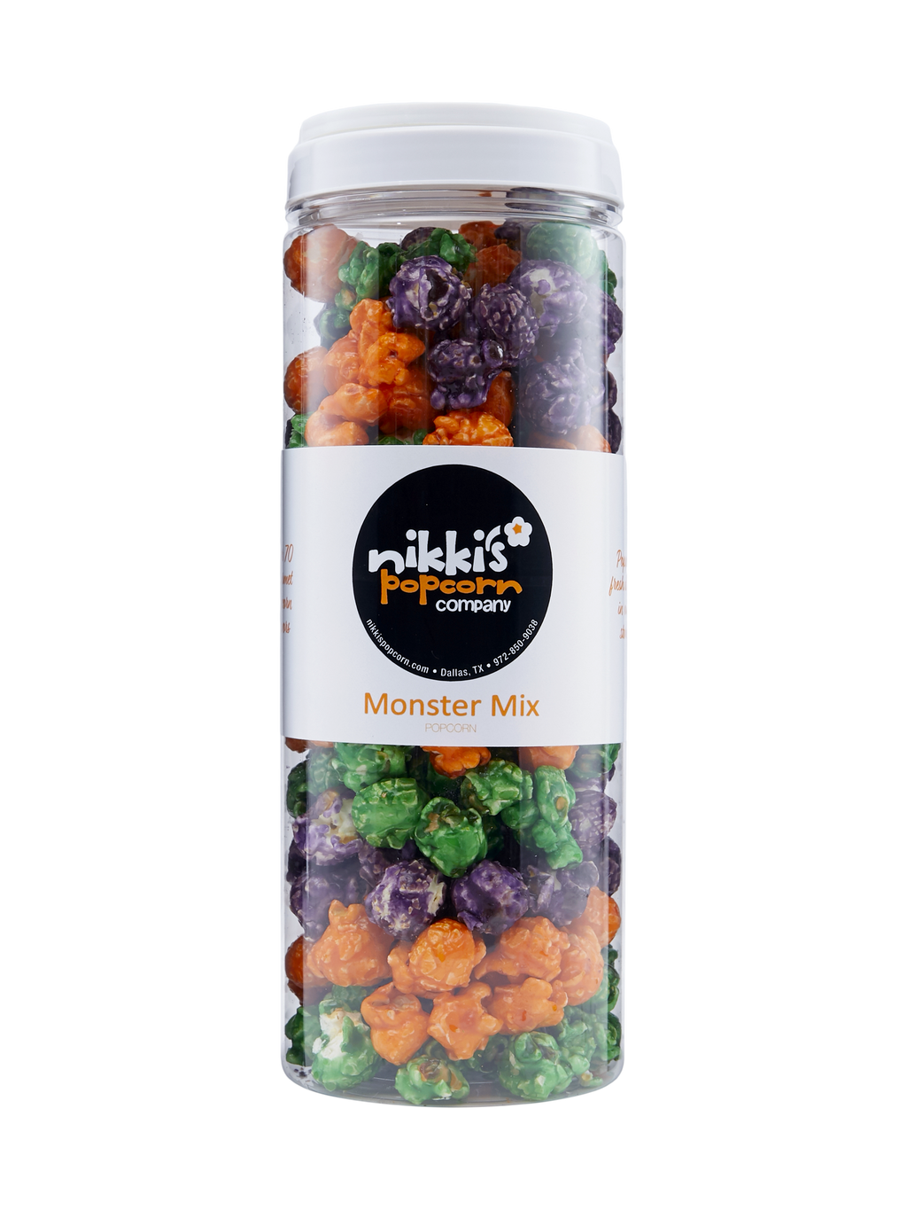 Monster Mix Popcorn Gift Jar
