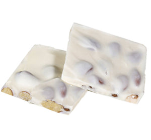 White Chocolate Almond Bark 1/2 lb