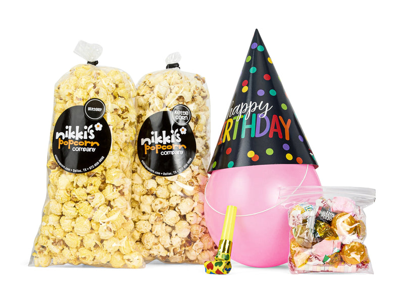 Happy Birthday Popcorn Box Gift