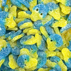 Blue Raspberry lemonade swedish sour skulls
