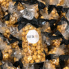 10 Custom Labeled Caramel Popcorn Favor Gift Bags