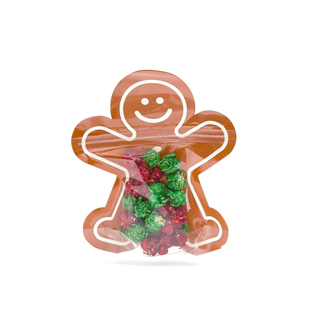 Gingerbread Man Popcorn Treat Bag