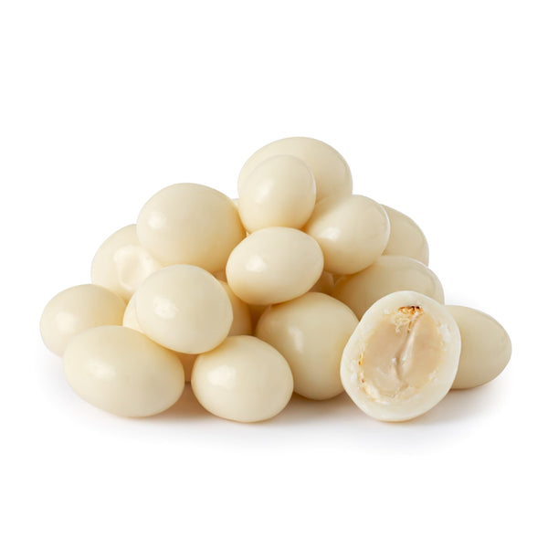 Peanuts dipped in yogurt