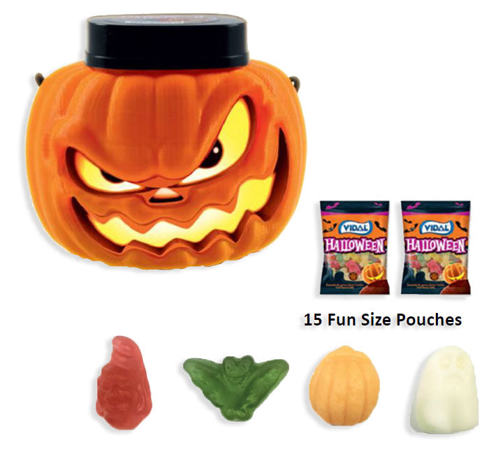 Pumpkin Head Halloween Gummy Candies