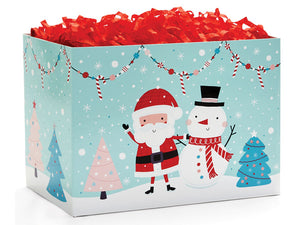 Large Holiday Popcorn Gift Box - FREE SHIPPING