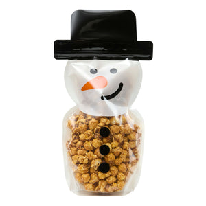 Snowman Popcorn Treat Bag