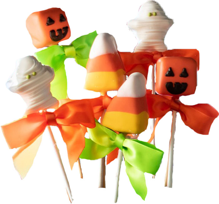 Halloween White Chocolate Cake Pops