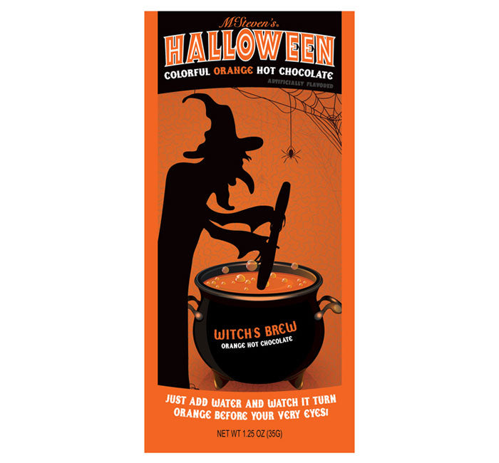 Halloween Orange Hot Chocolate Witches Brew