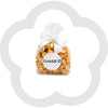 2 Cup Caramel Custom Labeled Popcorn Favor Bow Bag - 25 Pieces