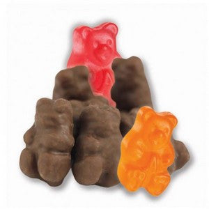 Chocolate Covered Gummy Bears - Nikki's Popcorn Company Dallas, TX