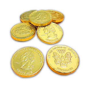 Chocolate Gold Coin Candy