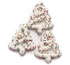 Frosted Christmas Tree Pretzels