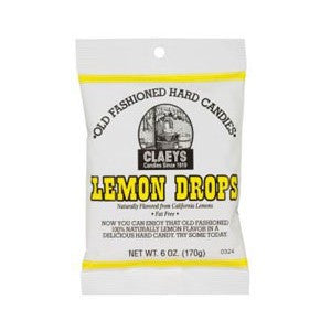 Claeys Lemon Hard Candy - Nikki's Popcorn Company Dallas, TX