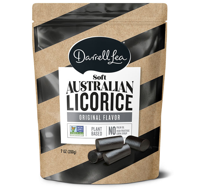 Licorice Darrel Lea Black Soft