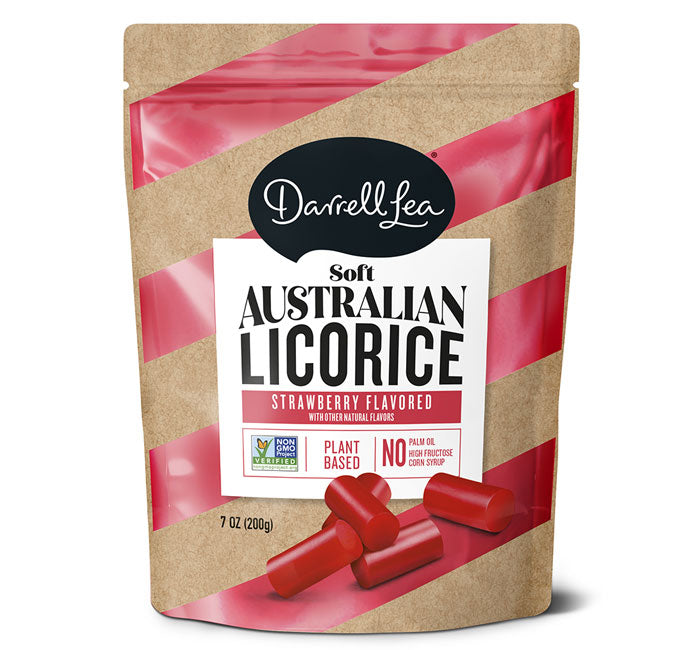 Licorice Darrel Lea Strawberry Soft