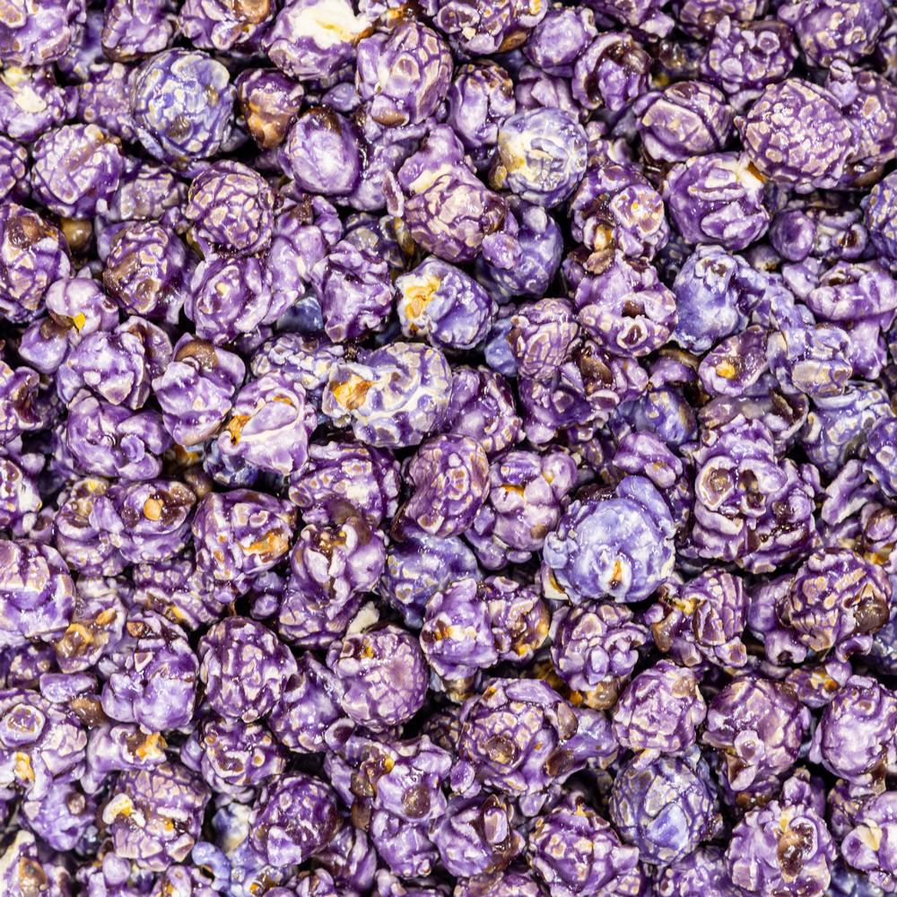 Purple Grape Flavored Candied Popcorn Dallas TX