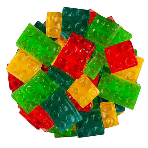 Gummy Building Block Bulk Candies Assorted- Nikkis Popcorn
