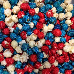 Patriotic Mix Popcorn - Nikki's Popcorn Company Dallas, TX