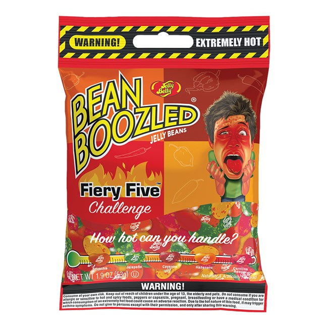 Jelly Belly Bean Fiery Five Challenge Jelly Beans - Nikki's Popcorn Company  - Dallas, TX