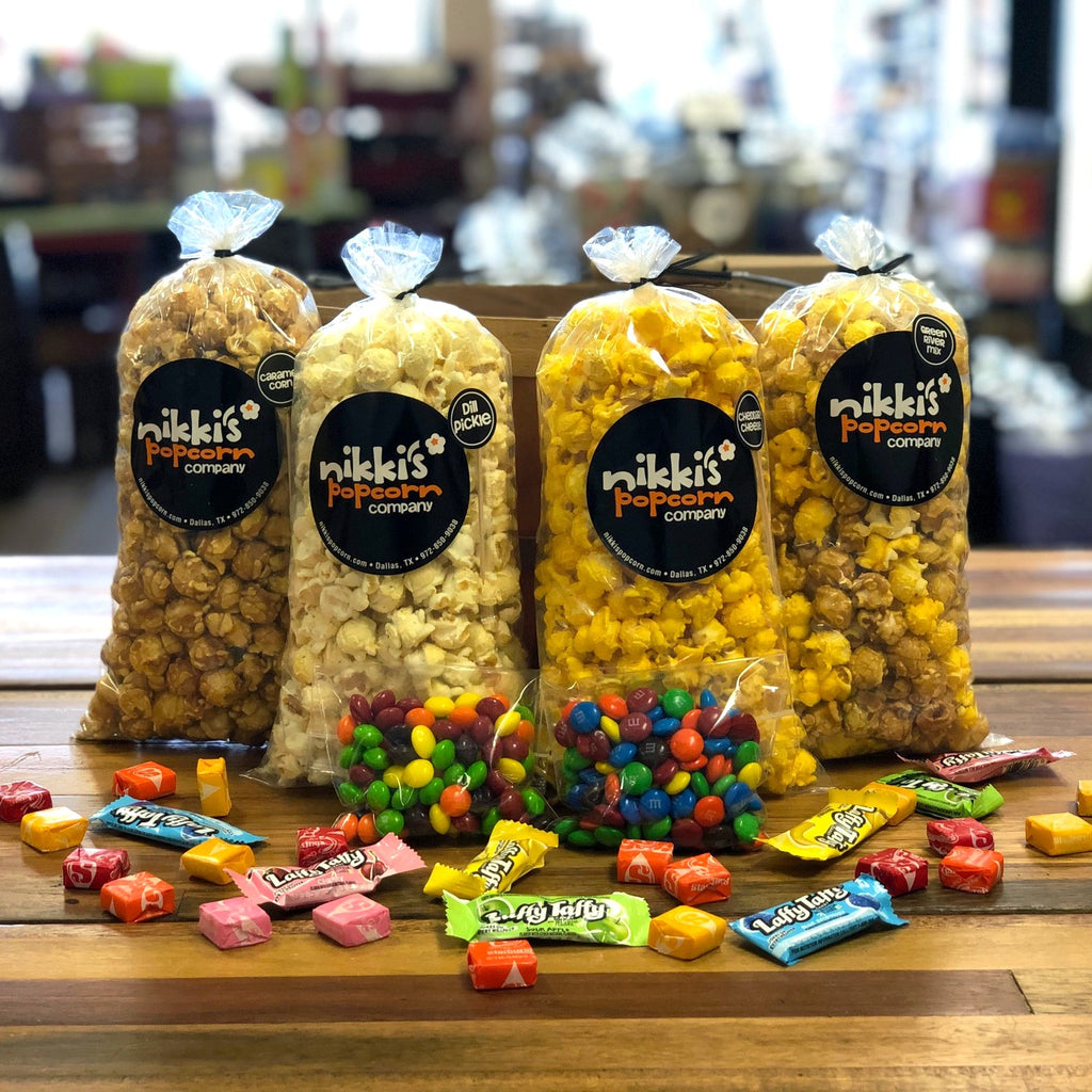 Movie Night Snack Popcorn Care Package - FREE SHIPPING